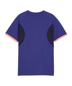 Rückansicht von PUMA individualLIGA Trikot Kids Funktionsshirt Kinder blau