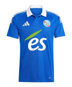 adidas RC Strasbourg Trikot Home 2024/2025 Fußballtrikot blau