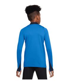 Rückansicht von Nike FC Chelsea London Drill Top Kids Fanshirt Kinder blau