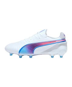 PUMA KING Ultimate FG/AG Brilliance Damen Fußballschuhe Damen weissblau