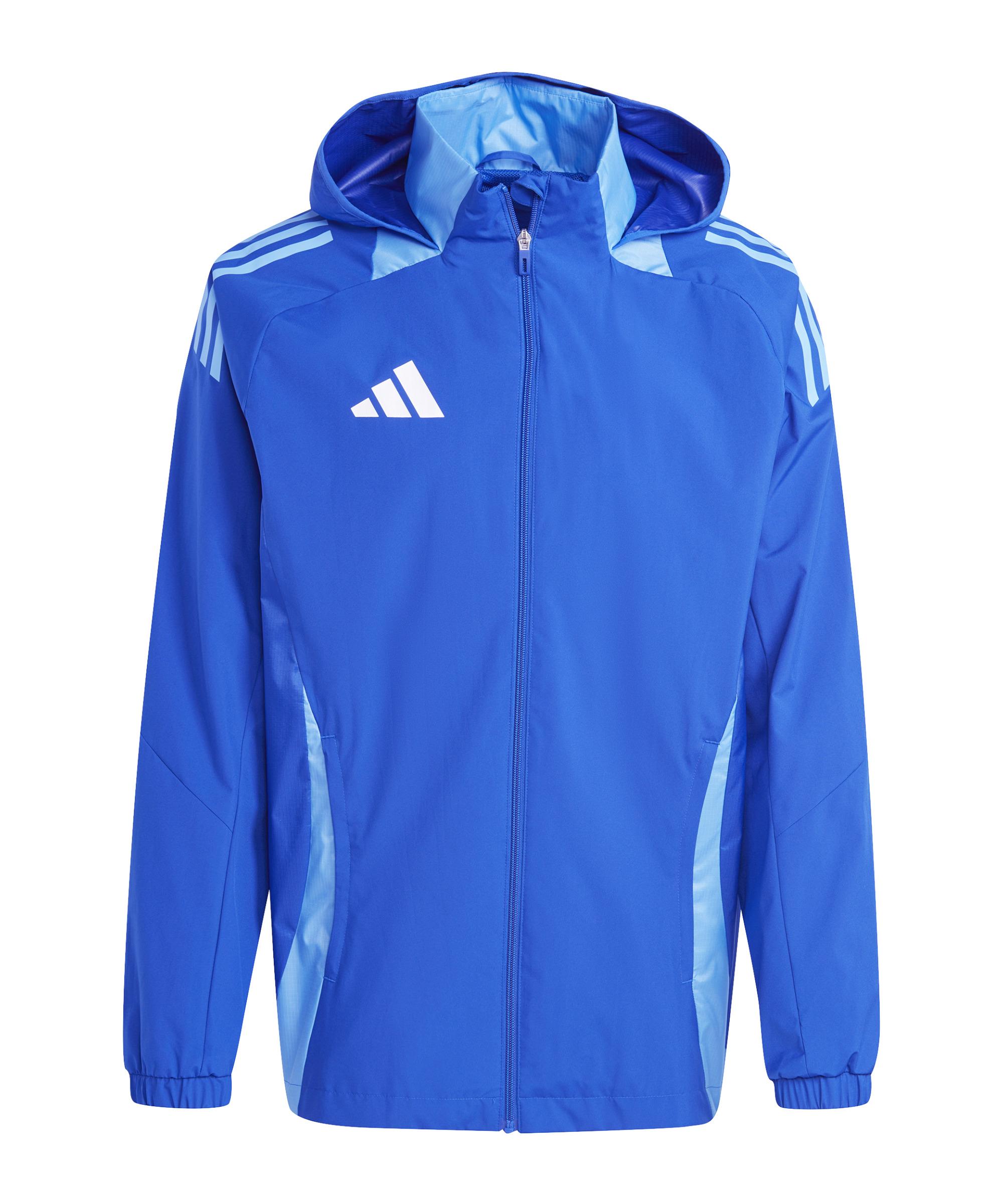 Adidas Tiro 24 Competition Allwetterjacke Regenjacke Herren blau im Online Shop von SportScheck kaufen