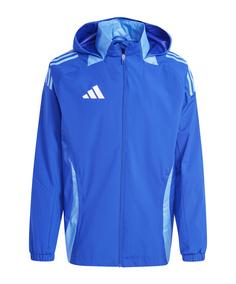 adidas Tiro 24 Competition Allwetterjacke Regenjacke Herren blau