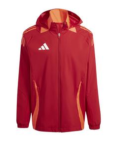 adidas Tiro 24 Competition Allwetterjacke Regenjacke Herren rot