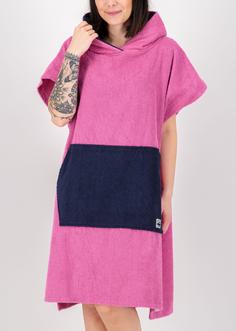 DEPROC active PONCHINO Badeponcho PARLEE BEACH Badeponcho Damen rose