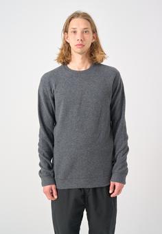 Rückansicht von Cleptomanicx Noitch Sweatshirt Herren Heather Lava Smoke