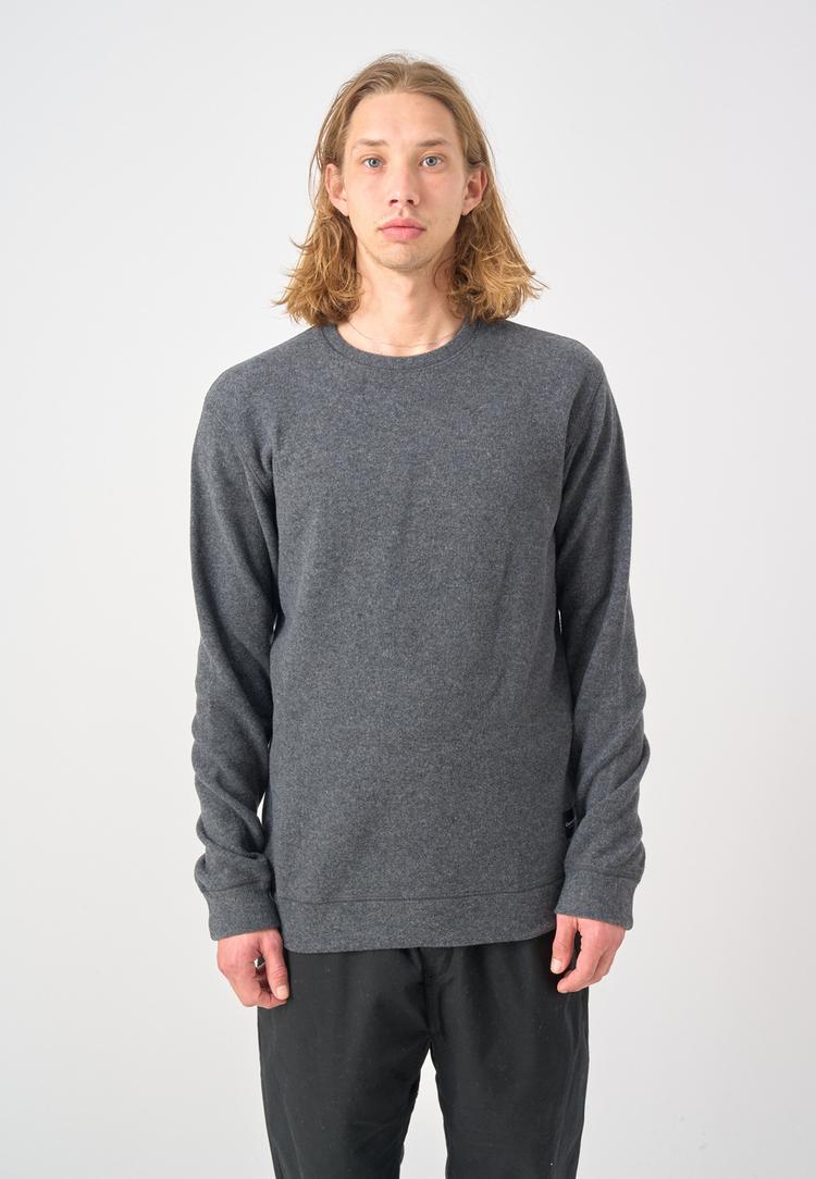 Cleptomanicx Cleptomanicx Noitch Sweatshirt Herren - Heather Lava Smoke - 0 | SportScheck