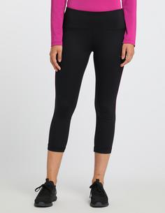 Rückansicht von VENICE BEACH Venice Beach Kimberly Tights Damen black_deep fuchsia