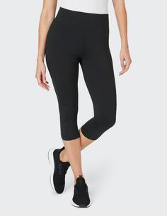 Rückansicht von JOY sportswear NADINE 3/4-Tights Damen black