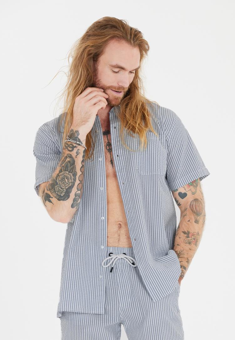 Cruz Cruz Damien Kurzarmhemd Herren - 2215 Quiet Harbor - 3 | SportScheck