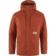 FJÄLLRÄVEN Vardag Lite Padded Winterjacke Herren Dunkelorange