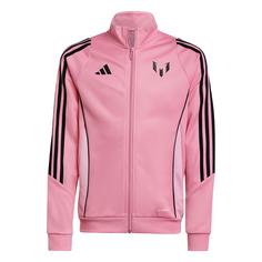 adidas Messi Kids Trainingsjacke Funktionsjacke Kinder Easy Pink / Light Pink