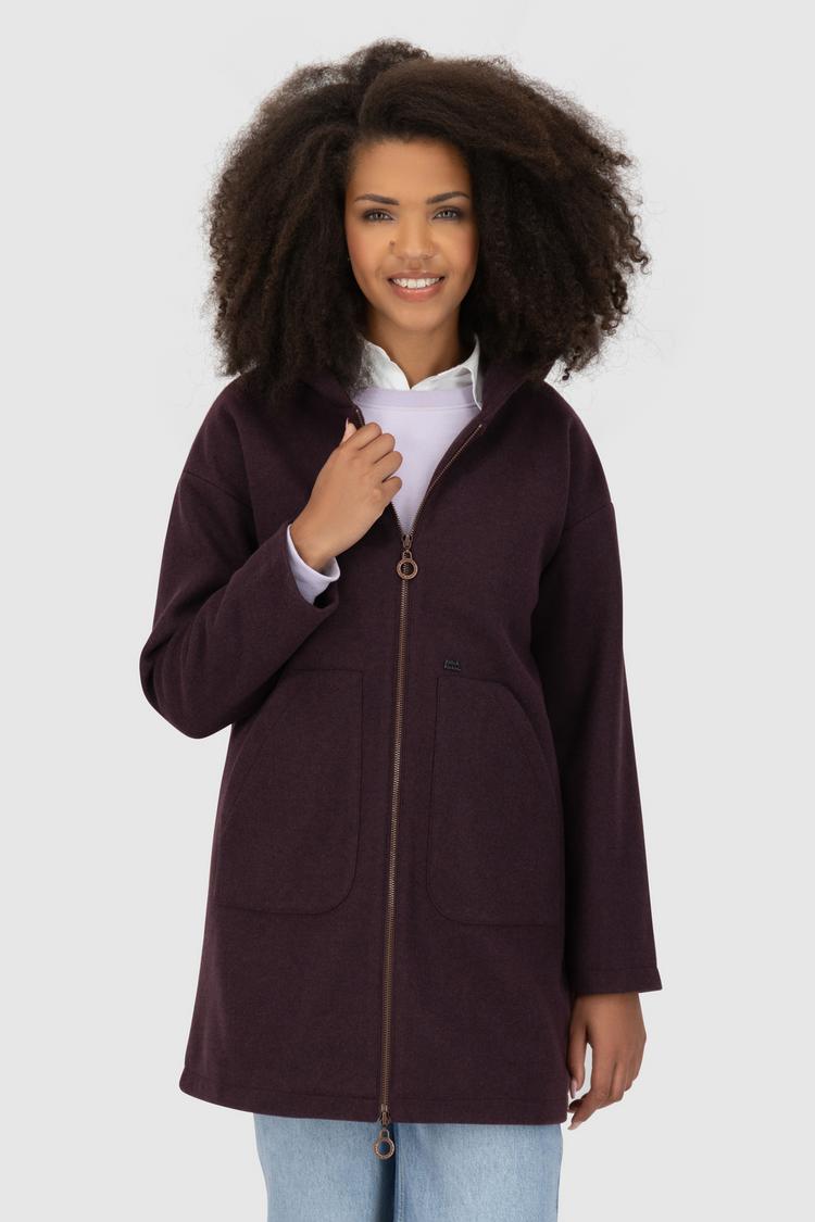 ALIFE AND KICKIN ALIFE AND KICKIN LilithAK J Winterjacke Damen - aubergine melange - 0 | SportScheck