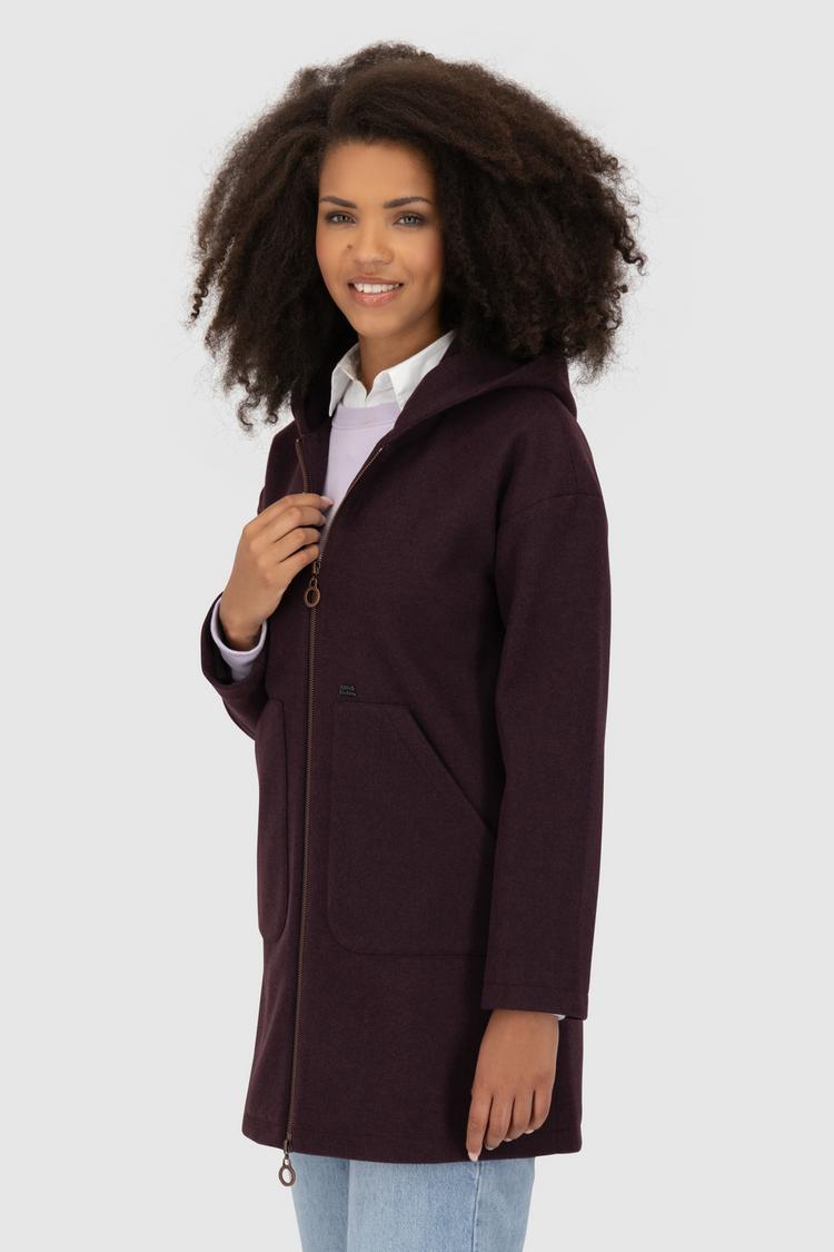 ALIFE AND KICKIN ALIFE AND KICKIN LilithAK J Winterjacke Damen - aubergine melange - 1 | SportScheck