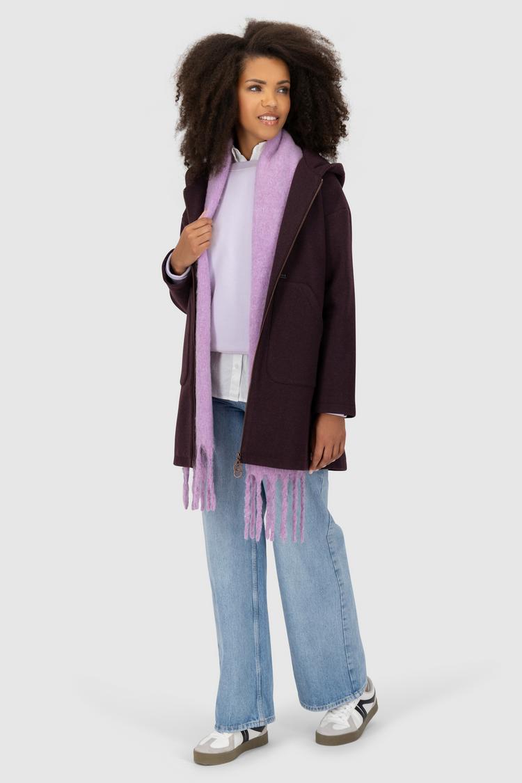 ALIFE AND KICKIN ALIFE AND KICKIN LilithAK J Winterjacke Damen - aubergine melange - 4 | SportScheck