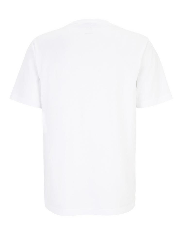 JOY sportswear JOY sportswear SASHA T-Shirt Herren - white / redwood print - 1 | SportScheck