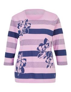 JOY sportswear MINNA Langarmshirt Damen pink orchid stripes