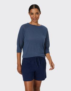 Rückansicht von VENICE BEACH VB Camryn Sweatshirt Damen dark navy