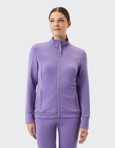 Rückansicht von JOY sportswear OPHELIA Trainingsjacke Damen violet chalk