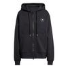 adidas adidas by Stella McCartney Kapuzenjacke Hoodie Damen - Black / White