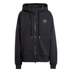 adidas adidas by Stella McCartney Kapuzenjacke Hoodie Damen Black / White