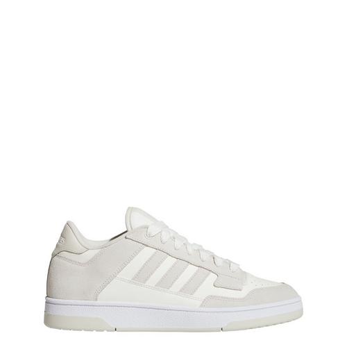 Rückansicht von adidas Rapid Court Low Schuh Sneaker Orbit Grey / Cloud White / Cloud White