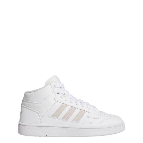 Rückansicht von adidas Rapid Court Mid Schuh Sneaker Herren Cloud White / Core White / Cloud White