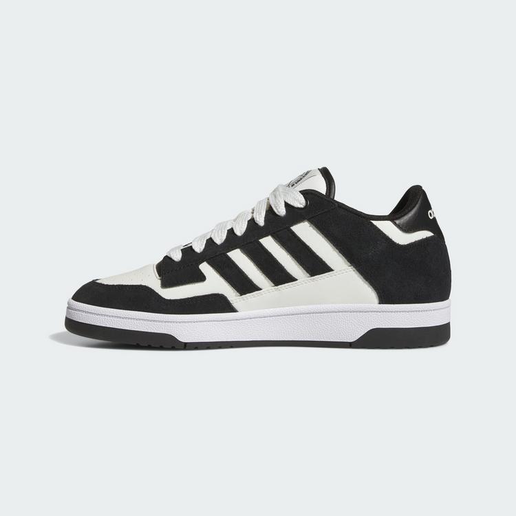 adidas adidas Rapid Court Low Schuh Sneaker Herren - Core Black / Cloud White / Cloud White - 5 | SportScheck