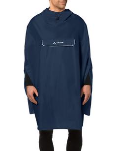 Rückansicht von VAUDE Valdipino Poncho Poncho marine