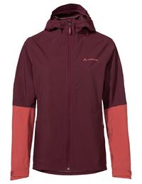 VAUDE Women's Moab Rain Jacket II Fahrradjacke Damen - cassis uni