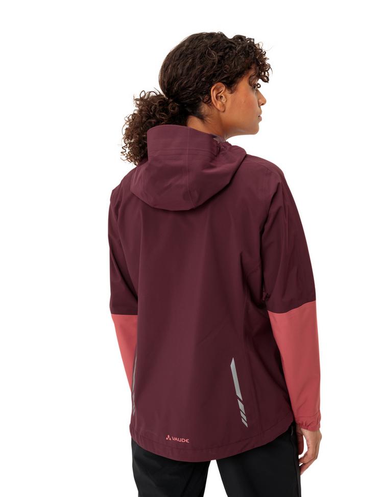 VAUDE VAUDE Women's Moab Rain Jacket II Fahrradjacke Damen - cassis uni - 1 | SportScheck