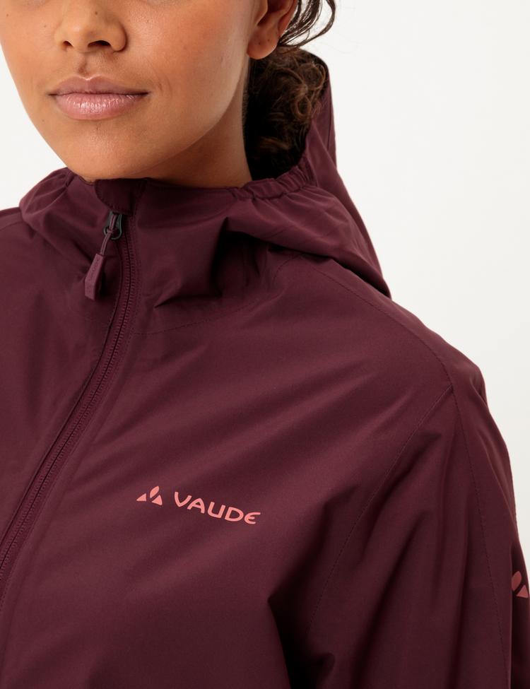 VAUDE VAUDE Women's Moab Rain Jacket II Fahrradjacke Damen - cassis uni - 1 | SportScheck