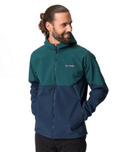 Rückansicht von VAUDE Men's Qimsa Softshell Jacket Outdoorjacke Herren mallard green