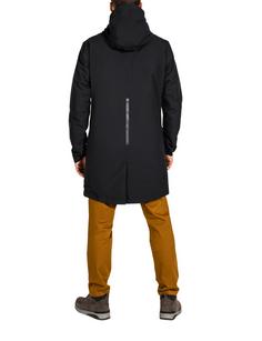 Rückansicht von VAUDE Men's Cyclist padded Parka Outdoorjacke Herren black