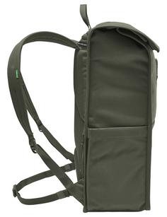 Rückansicht von VAUDE Rucksack Coreway Rolltop 20 Daypack khaki