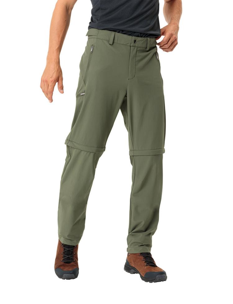 VAUDE VAUDE Men's Farley Stretch T-Zip Pants III Funktionshose Herren - cedar wood - 0 | SportScheck