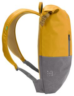 Rückansicht von VAUDE Rucksack CityGo 18 Daypack burnt yellow