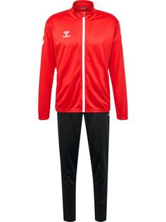 hummel hmlLOGO SUIT Trainingsanzug TRUE RED/BLACK