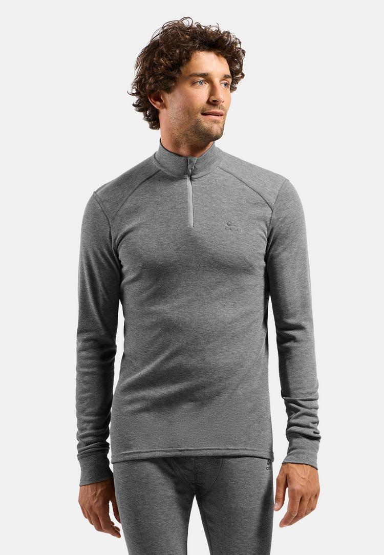 Odlo Odlo ACTIVE WARM ECO Funktionsshirt Herren - odlo steel grey melange(10183) - 0 | SportScheck