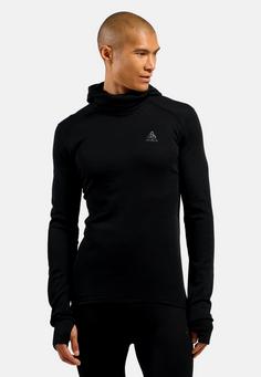 Rückansicht von Odlo ACTIVE WARM ECO Funktionsshirt Herren black(15000)