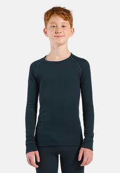 Rückansicht von Odlo ACTIVE WARM KIDS Funktionsshirt dark sapphire(20731)