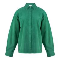 RUSTY TAMMY CORD SHIRT Langarmbluse Damen - Emerald