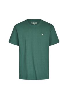 Cleptomanicx Ligull Boxy 2 T-Shirt Herren Evergreen