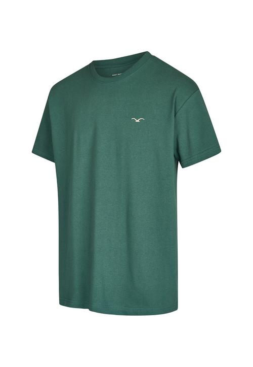 Rückansicht von Cleptomanicx Ligull Boxy 2 T-Shirt Herren Evergreen