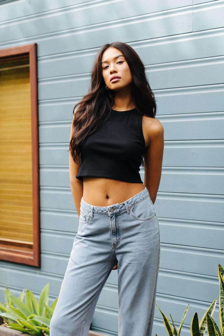 RUSTY RUSTY BLANKS RACER TANK Tanktop Damen - Black - 5 | SportScheck