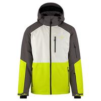 Jeff Green Nohr Skijacke Herren - Dark Gull/Silver Birch/Lime Punch
