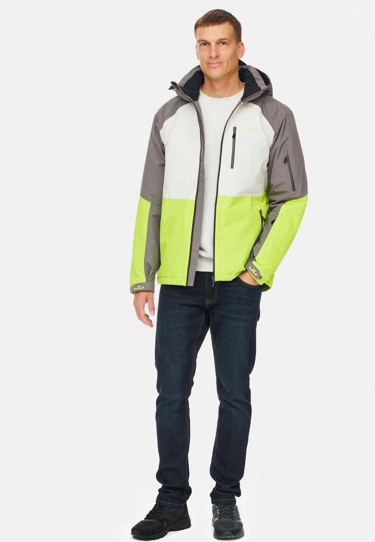 Jeff Green Jeff Green Nohr Skijacke Herren - Dark Gull/Silver Birch/Lime Punch - 3 | SportScheck