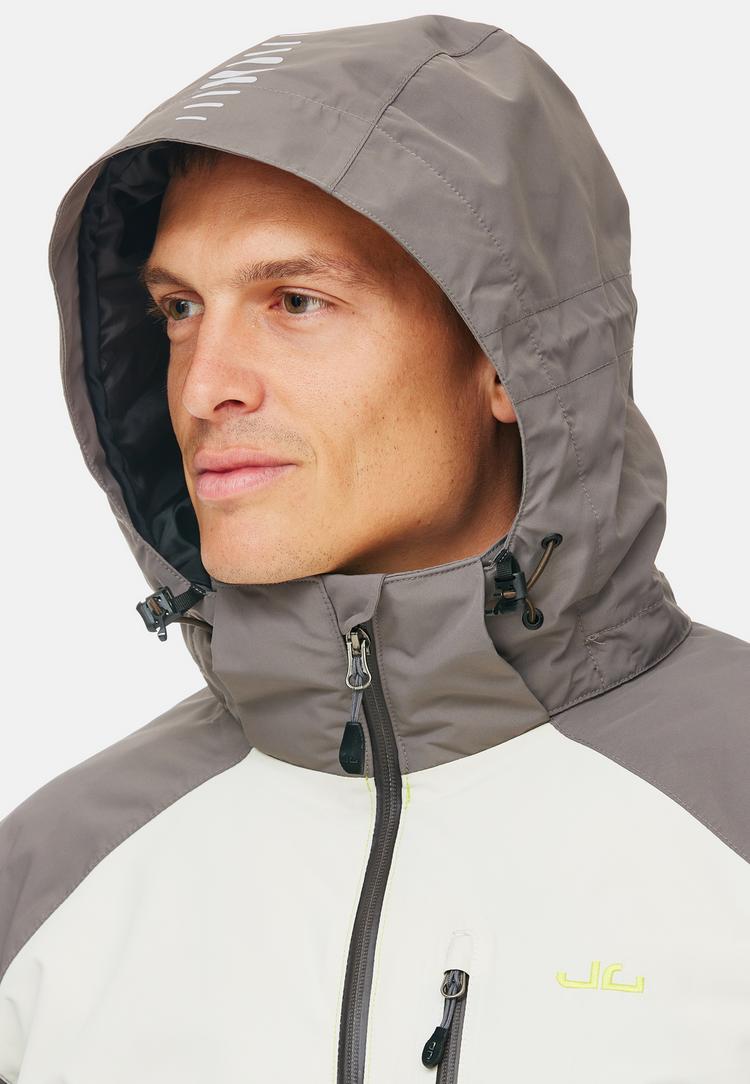 Jeff Green Jeff Green Nohr Skijacke Herren - Dark Gull/Silver Birch/Lime Punch - 4 | SportScheck