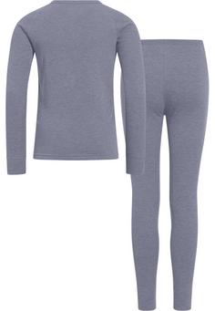 Rückansicht von Odlo ACTIVE WARM ECO TREND KIDS HERITAGE Wäscheset folkstone gray(10838)