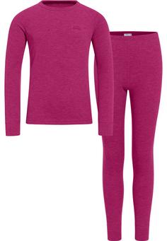 Odlo ACTIVE WARM ECO TREND KIDS HERITAGE Wäscheset festival fuchsia(30810)