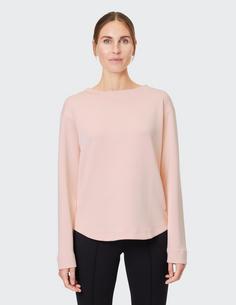 Rückansicht von JOY sportswear YVE Sweatshirt Damen shell pink